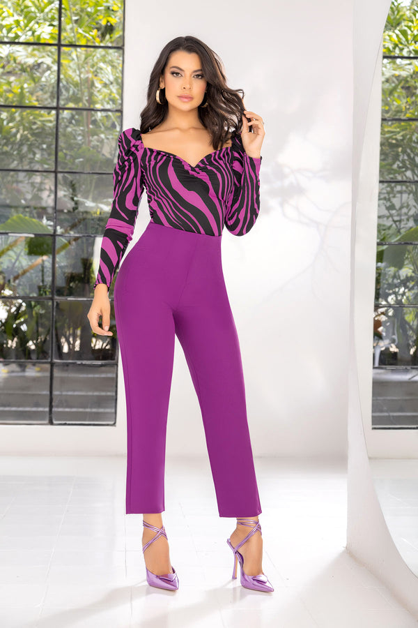 Pantalón 8399 Morado